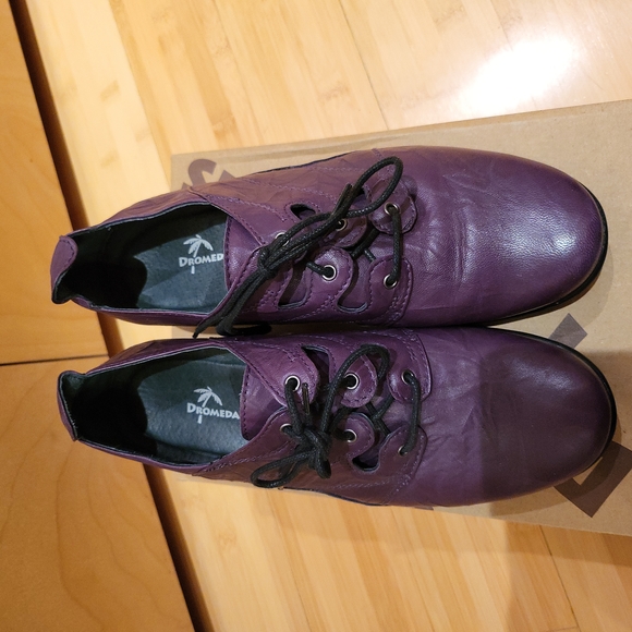 Dromedaris purple euro comfort women's shoes size US7.5 EU38 orthotic - Picture 4 of 10